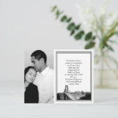 サンフランシスコデスティネーションウエディング婚約 招待状 (スタンド正面)