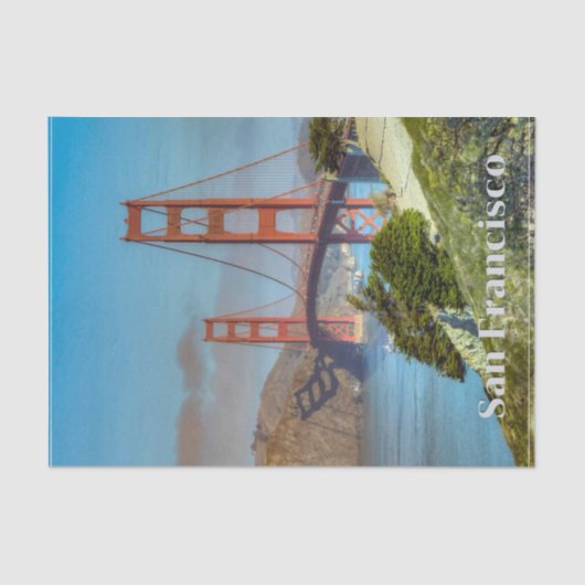 サンフランシスコトラベルティッシュペーパー 薄葉紙 (正面)
