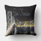 サンフランシスコナイトスカイラインゴールデンゲートブリッジ クッション (裏面)