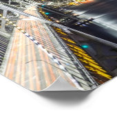 サンフランシスコナイトスカイラインゴールデンゲートブリッジ ポスター (角)