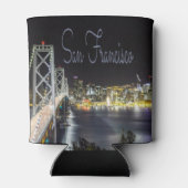 サンフランシスコナイトスカイラインゴールデンゲートブリッジ 缶クーラー (裏面)