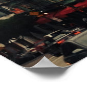 サンフランシスコノースビーチグリーン建物 ポスター (角)