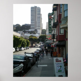 サンフランシスコノースビーチ ポスター