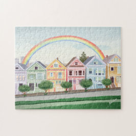 サンフランシスコパステルペインドレディース ジグソーパズル