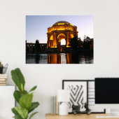 サンフランシスコパレスオブファインアート ポスター (ホームオフィス)