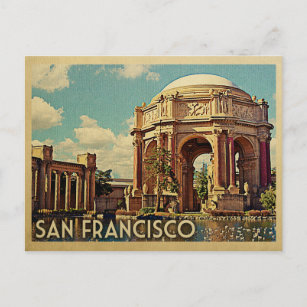 サンフランシスコパレスカリフォルニアヴィンテージトラベル ポストカード