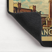 サンフランシスコパレスカリフォルニアヴィンテージトラベル マウスパッド (コーナー)