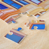 サンフランシスコビクトリアンハウストラベルハガキ ジグソーパズル (側面)