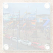 サンフランシスコピア39プライド#1ガラスコースター ガラスコースター (裏面)