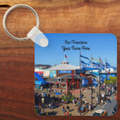 サンフランシスコピア39 #12-2キーチェーン キーホルダー (正面)