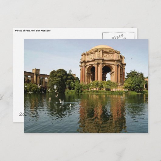 サンフランシスコファインアート宮殿 ポストカード (正面/裏面)