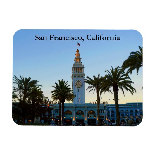 サンフランシスコフェリー建物#11マグネット マグネット (横)
