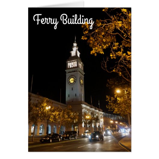 サンフランシスコフェリー建物#13カード (正面)