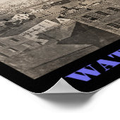 サンフランシスコフォギーウォーターフロントパノラマca 1850 ポスター (角)