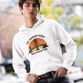 サンフランシスコブリッジサンセットカスタムトリップ パーカ