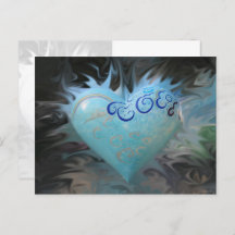 サンフランシスコブルーハート – ポストカード