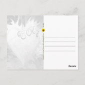 サンフランシスコブルーハート – ポストカード (裏面)