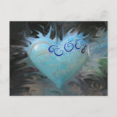 サンフランシスコブルーハート – ポストカード (正面)