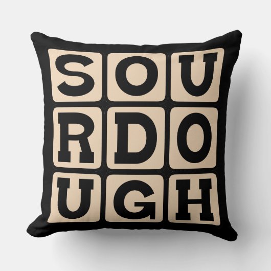 サンフランシスコブレッド・ソー生地 クッション (正面)