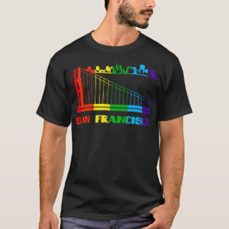 サンフランシスコプライドサンフランシスコLGBTプレゼントLGBTQ Tシャツ