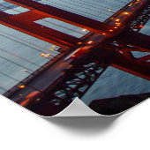 サンフランシスコプリント、バリューポスター紙（マット） ポスター (角)