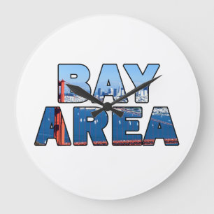 サンフランシスコベイエリア ラージ壁時計