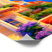 サンフランシスコベイシルボーツフローラアートプリント ポスター (角)