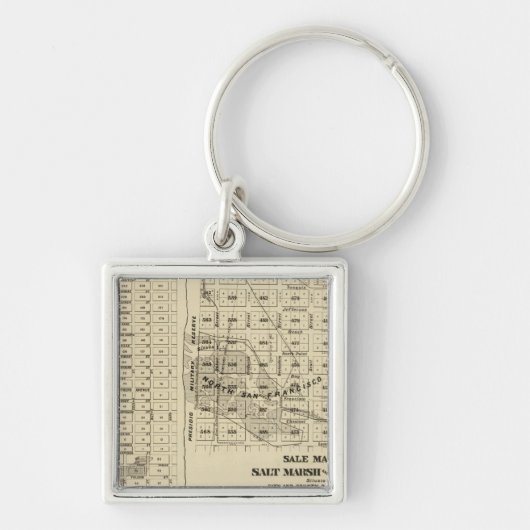 サンフランシスコベイソルトマーシュ2 キーホルダー (正面)