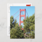 サンフランシスコベイブリッジ ポストカード (正面/裏面)