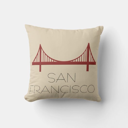 サンフランシスコモダン橋 クッション (正面)