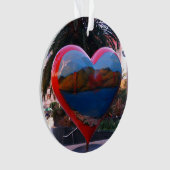 サンフランシスコユニオンスクエアハートオーナメント オーナメント (正面)