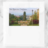 サンフランシスコリヨン通りステップス#4-2ステッカー 長方形シール (バッグ)