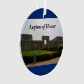 サンフランシスコレジオンオブオナーブルーオーナメント オーナメント (正面)
