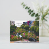 サンフランシスコロンバード通り#1ポストカード ポストカード (スタンド正面)