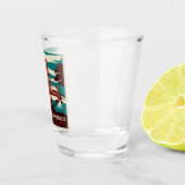 サンフランシスコヴィンテージスタイルゴールデンゲートブリッジ ショットグラス (右)