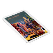 サンフランシスコヴィンテージトラベルポスター マグネット (右側)