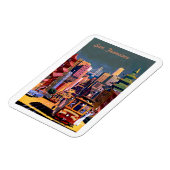 サンフランシスコヴィンテージトラベルポスター マグネット (左側)