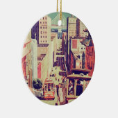 サンフランシスコヴィンテージ葉書 セラミックオーナメント (右)