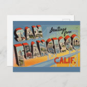 サンフランシスコヴィンテージ ポストカード (正面/裏面)