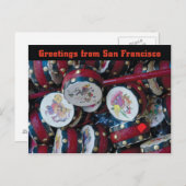 サンフランシスコ中国タウンハガキ ポストカード (正面/裏面)