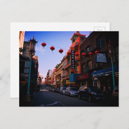 サンフランシスコ中華街はがき ポストカード (正面/裏面)