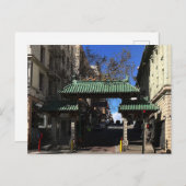 サンフランシスコ中華街ゲート#3はがき ポストカード (正面/裏面)