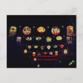 サンフランシスコ中華街灯#5-2はがき ポストカード (正面)