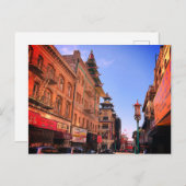 サンフランシスコ中華街#7はがき ポストカード (正面/裏面)