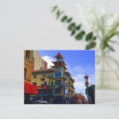 サンフランシスコ中華街#8はがき ポストカード (スタンド正面)