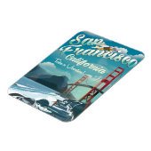 サンフランシスコ休暇の旅行ポスター マグネット (左側)