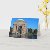 サンフランシスコ公園 カード (黄色い花)