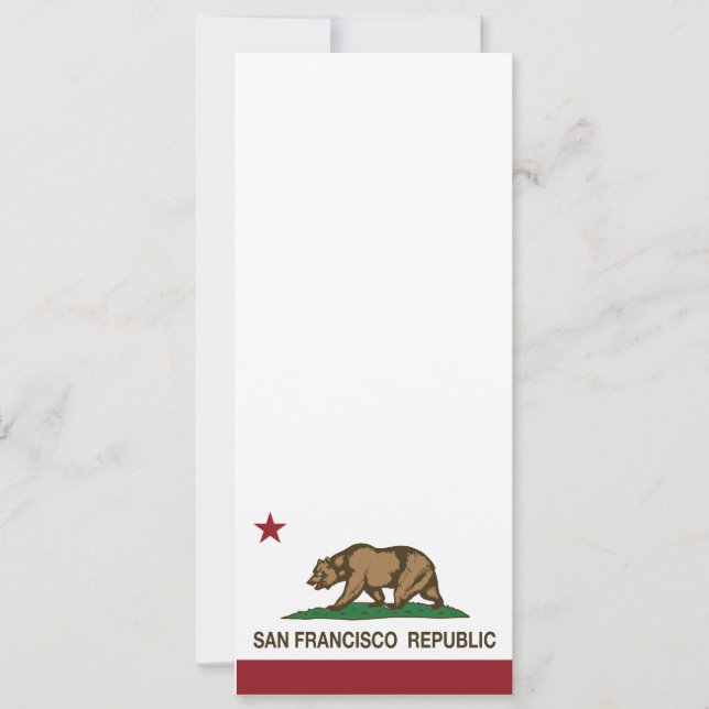 サンフランシスコ共和国の旗 (正面)