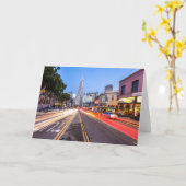 サンフランシスコ北ビーチ運動ぼやけ交通 カード (黄色い花)