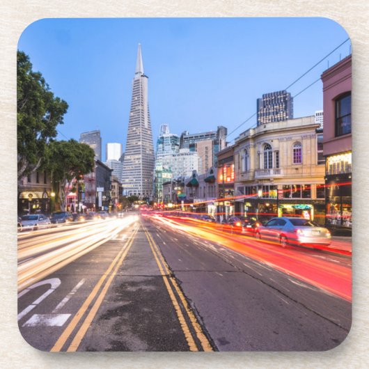 サンフランシスコ北ビーチ運動ぼやけ交通 コースター (正面)